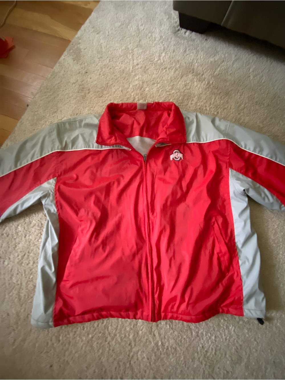Ohio State Buckeyes Red Oak Sportswear Men’s XXL Winter Coat Heavy Jacket